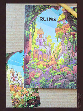 'Ruins' zine by Kathryn Hemmann